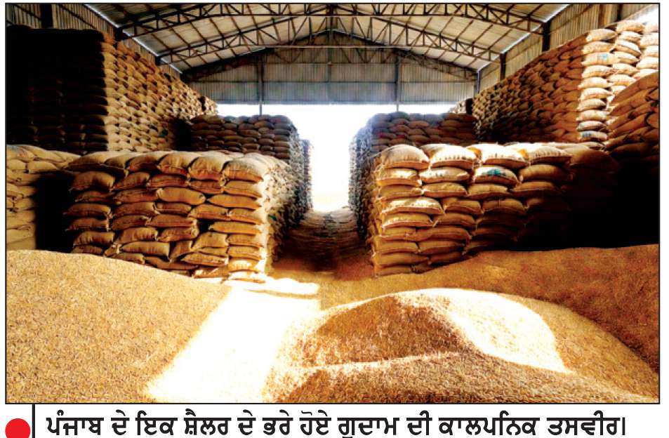  ਦੇਸ਼ ’ਚ ਚੌਲ-ਕਣਕ ਦੇ ਭੰਡਾਰ ਦਾ ਨਵਾਂ ਰਿਕਾਰਡ
