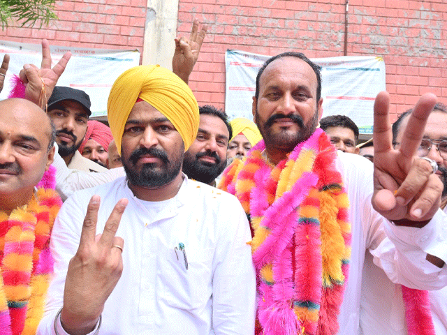 ਨਗਰ ਕੌਂਸਲ ਤਪਾ ਦੇ ਬਲਜੀਤ ਬਾਸੀ ਪ੍ਰਧਾਨ ਅਤੇ ਮਨੀਸ਼ ਗਰਗ ਬਣੇ ਮੀਤ ਪ੍ਰਧਾਨ
