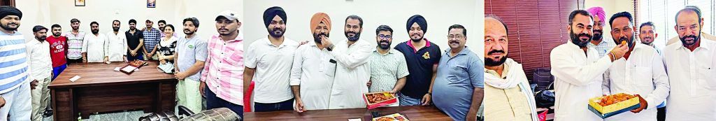 ਵਿਧਾਇਕ ਸਵਨਾ ਨੇ ਸਪੋਰਟਸ, ਅਰੋੜਾ ਖੱਤਰੀ ਅਤੇ ਸੈਣੀ ਵੈੱਲਫੇਅਰ ਬੋਰਡਾਂ ਦੇ ਨਵ-ਨਿਯੁਕਤ ਚੇਅਰਮੈਨਾਂ ਨੂੰ ਦਿੱਤੀ ਮੁਬਾਰਕਬਾਦ