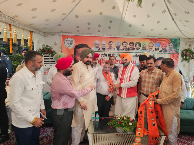 ਇਸ ਵਾਰ ਭਾਜਪਾ ਨੂੰ ਮੌਕਾ ਦੇਣਗੇ ਪੰਜਾਬ ਦੇ ਲੋਕ - ਨਾਇਬ ਸਿੰਘ ਸੈਣੀ