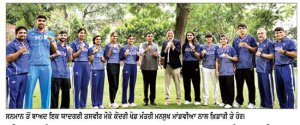ਖੇਡ ਮੰਤਰੀ ਮਾਂਡਵੀਆ ਵਲੋਂ ਰਾਸ਼ਟਰਮੰਡਲ ਖੇਡਾਂ ’ਚ ਤਗਮਾ ਜੇਤੂ ਭਾਰਤੀ ਮੁੱਕੇਬਾਜ਼ਾਂ ਦਾ ਸਨਮਾਨ