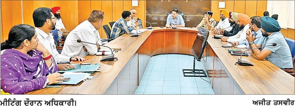 ਵਪਾਰੀਆਂ ਦੀ ਹਰ ਸ਼ਿਕਾਇਤ ਦਾ ਸਮੇਂ ਸਿਰ ਹੱਲ ਯਕੀਨੀ ਬਣਾਇਆ ਜਾਵੇ- ਡੀ. ਸੀ.
