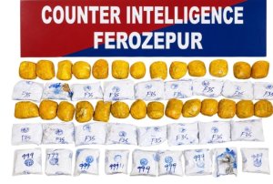 ਕਾਊਂਟਰ ਇੰਟੈਲੀਜੈਂਸ ਫਿਰੋਜ਼ਪੁਰ ਵਲੋਂ ਕ੍ਰਾਸ-ਬਾਰਡਰ ਨਸ਼ਾ ਤਸਕਰੀ ਮਡਿਊਲ ਦਾ ਪਰਦਾਫਾਸ਼, ਦੋ ਕਾਬੂ