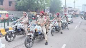 ਆਜ਼ਾਦੀ ਦਿਹਾੜੇ ਦੇ ਮੱਦੇਨਜ਼ਰ ਬਠਿੰਡਾ ਪੁਲਿਸ ਵਲੋਂ ਸ਼ਹਿਰ ’ਚ ਫਲੈਗ ਮਾਰਚ ਕੱਢਿਆ ਗਿਆ
