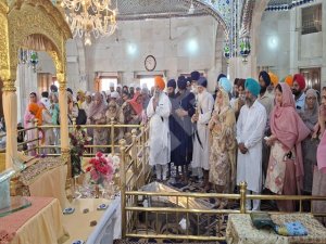 ਸ਼੍ਰੋਮਣੀ ਅਕਾਲੀ ਦਲ (ਅੰਮ੍ਰਿਤਸਰ) ਦੀ ਉਮੀਦਵਾਰ ਮਨਦੀਪ ਕੌਰ ਸੰਧੂ ਨੇ ਕਰਵਾਇਆ ਅਰਦਾਸ ਸਮਾਗਮ