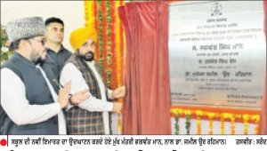 ਪੰਜਾਬ ਦੀ ਧਰਤੀ ’ਤੇ ਕਦੇ ਵੀ ਨਫ਼ਰਤ ਦਾ ਬੀਜ ਨਹੀਂ ਪੁੰਗਰ ਸਕਦਾ-ਮੁੱਖ ਮੰਤਰੀ
ਕਿਹਾ, ਮਲੇਰਕੋਟਲਾ ਵਿਖੇ ਜਲਦ ਹੀ ਸ਼ੁਰੂ ਕੀਤਾ ਜਾਵੇਗਾ ਮੈਡੀਕਲ ਕਾਲਜ ਦਾ ਕੰਮ