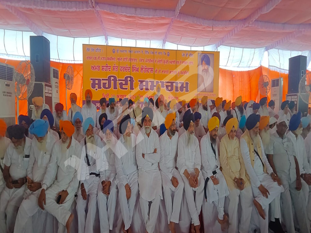 ਅਕਾਲੀ ਦਲ ਪੁਨਰ ਸੁਰਜੀਤ ਵਲੋਂ ਸ਼ਹੀਦੀ ਸਮਾਗਮ ਆਰੰਭ