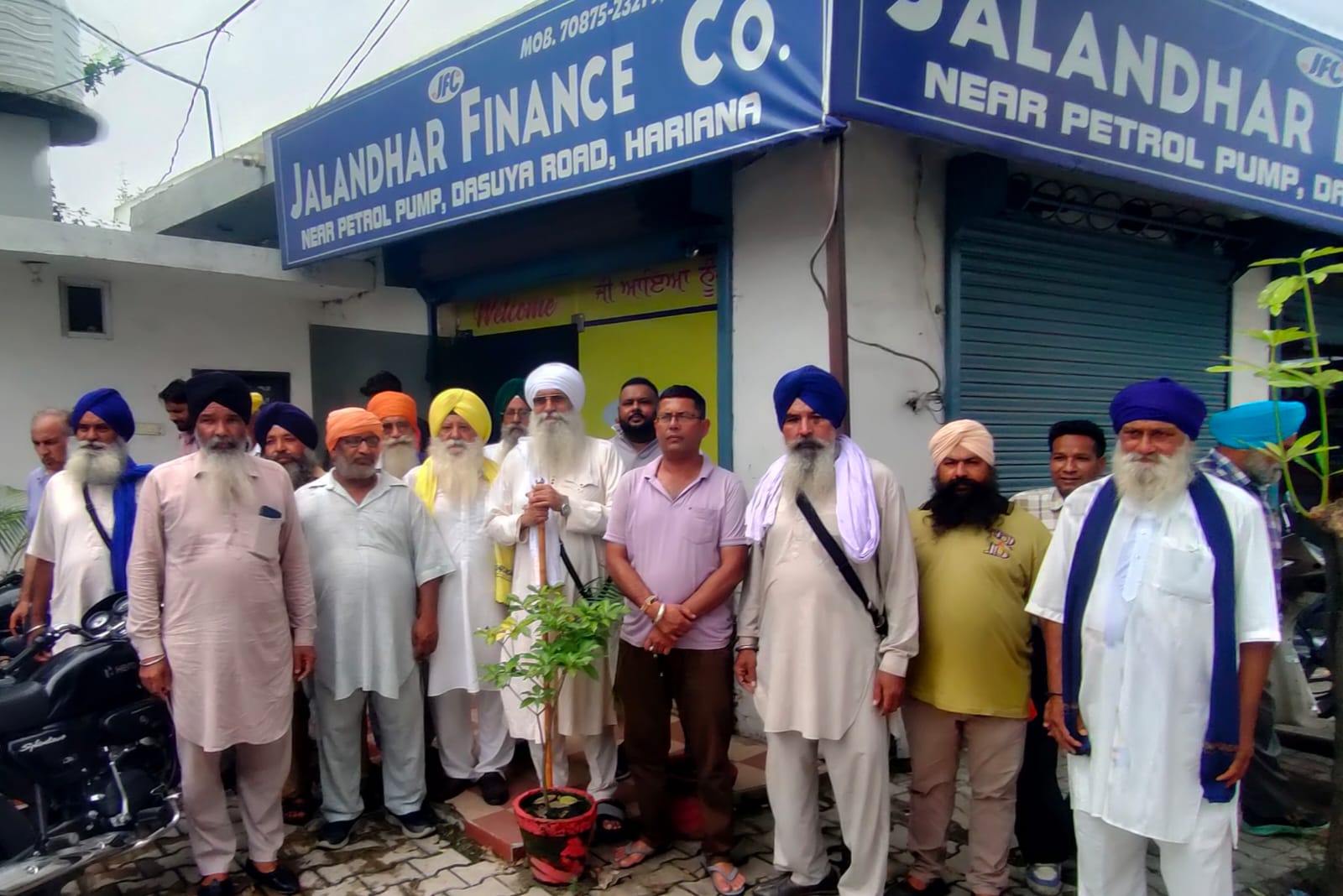 ਪੰਜਾਬ ਬੰਦ ਦੇ ਸੱਦੇ ਦਾ ਮੁਕੰਮਲ ਅਸਰ, ਕਸਬਾ ਹਰਿਆਣਾ ਦਾ ਪੂਰਾ ਬਜ਼ਾਰ ਬੰਦ