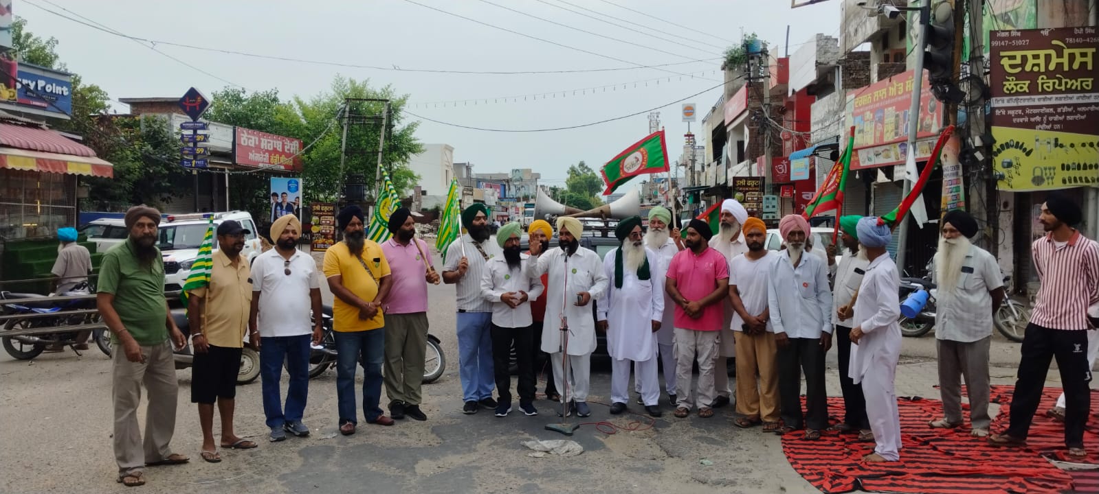 ਨਾਭਾ 'ਚ ਮਿਲ ਰਿਹਾ ਬੰਦ ਨੂੰ ਭਰਵਾਂ ਹੁੰਗਾਰਾ, ਬਾਜ਼ਾਰ ਮੁਕੰਮਲ ਤੌਰ ਤੇ ਬੰਦ