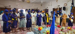 ਬੰਦ ਦੌਰਾਨ ਰੋਸ ਮਾਰਚ ਤੋਂ ਪਹਿਲਾਂ ਕੀਤੀ ਅਰਦਾਸ