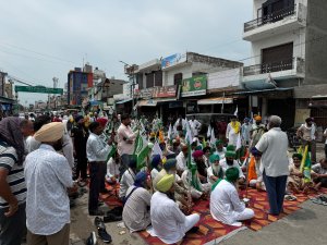 ਕੌਮੀ ਇਨਸਾਫ ਮੋਰਚੇ ਦੇ ਸੱਦੇ 'ਤੇ ਮਹਿਤਪੁਰ ਮੁਕੰਮਲ ਬੰਦ