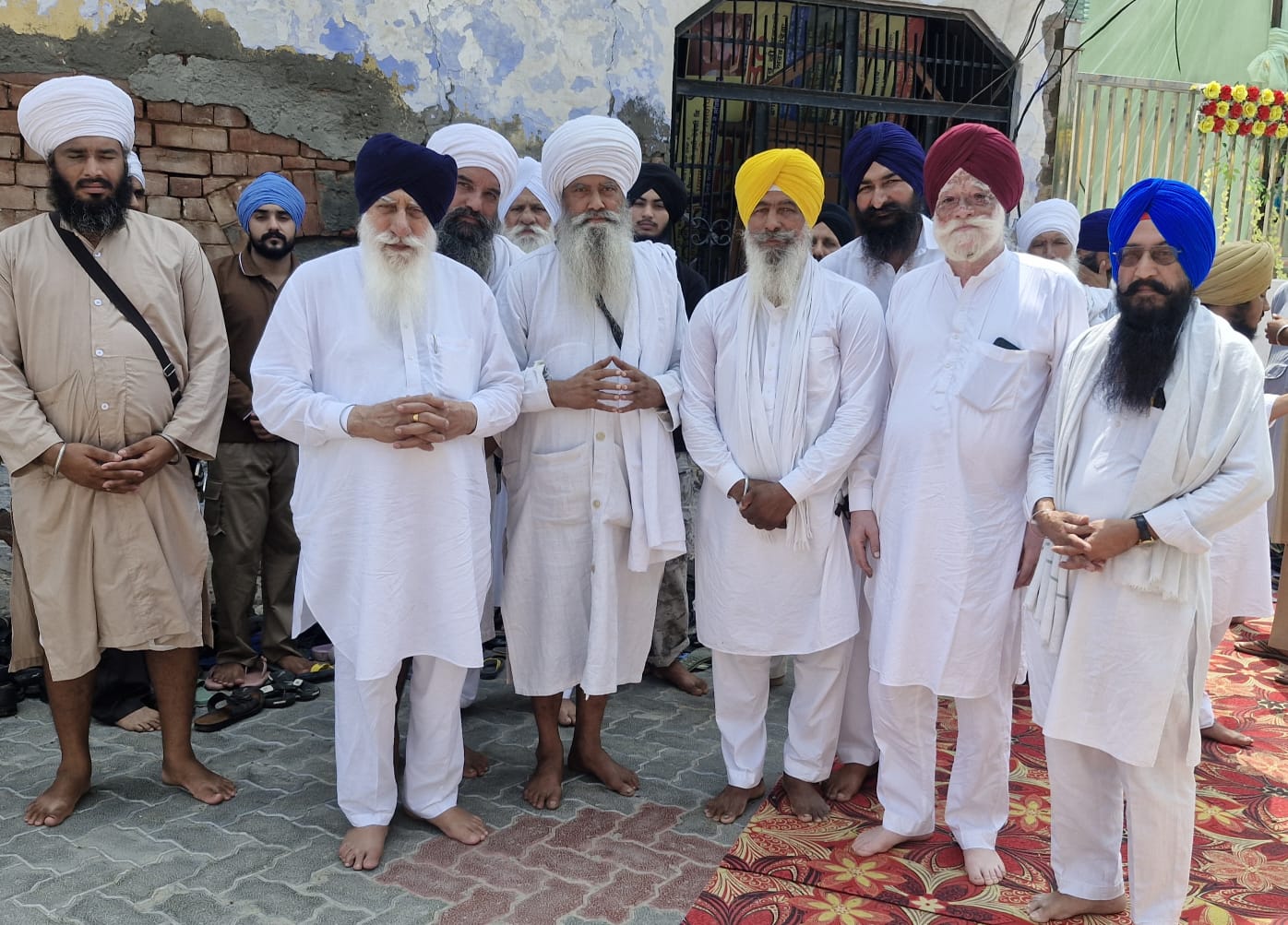 ਗੁਰਦੁਆਰਾ ਸ਼ਹੀਦ ਬਾਬਾ ਬੁਲਾਕਾ ਸਿੰਘ ਜੀ ਪਿੰਡ ਸਾਂਘਣਾ ਵਿਖੇ ਨਵੇਂ ਬਣੇ ਦਰਬਾਰ ਹਾਲ ਦਾ ਉਦਘਾਟਨ ਕੀਤਾ ਗਿਆ