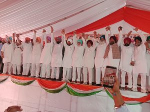 ਰੱਖੜ ਪੁੰਨਿਆਂ 'ਤੇ ਬਾਬਾ ਬਕਾਲਾ ਸਾਹਿਬ ਵਿਖੇ ਹੋਇਆ ਕਾਂਗਰਸ ਦਾ ਵਿਸ਼ਾਲ ਇਕੱਠ