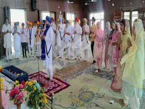 ਬੰਦੀ ਸਿੰਘਾਂ ਦੀ ਰਿਹਾਈ ਲਈ ਗੁਰਦੁਆਰਾ ਸਿੰਘ ਸਭਾ (ਕਾਲਿਆਂ ਵਾਲਾ ਖੂਹ) ਅਜਨਾਲਾ ਵਿਖੇ ਕੀਤੀ ਗਈ ਅਰਦਾਸ
