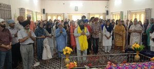 ਖ਼ਾਲਸਾ ਕਾਲਜ ਗੜ੍ਹਸ਼ੰਕਰ ਵਿਖੇ ਬੰਦੀ ਸਿੰਘਾਂ ਦੀ ਰਿਹਾਈ ਲਈ ਅਰਦਾਸ ਸਮਾਗਮ ਕਰਵਾਇਆ ਗਿਆ