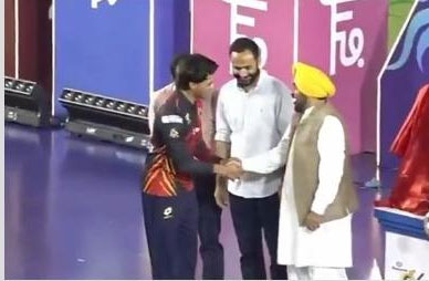 ਮੁੱਖ ਮੰਤਰੀ ਮਾਨ ਵਲੋਂ ਪੰਜਾਬ ਦੀ ਪਹਿਲੀ ਸ਼ੇਰ-ਏ-ਪੰਜਾਬ ਟੀ-20 ਕ੍ਰਿਕਟ ਲੀਗ ਦਾ ਉਦਘਾਟਨ ਕੀਤਾ