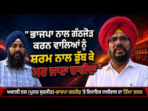 Kuldep Dhaliwal Reaction on Akali-BJP Allience : BJP ਗਠਜੋੜ ਨੂੰ ਲੈ ਕੇ ਵਿਧਾਇਕ ਧਾਲੀਵਾਲ ਦਾ ਤਿੱਖਾ ਤਨਜ਼