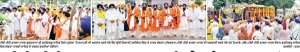 ‘ਮੀਰੀ ਪੀਰੀ ਖ਼ਾਲਸਾ’ ਮਾਰਚ ਦਾ ਜ਼ਿਲ੍ਹੇ ਅੰਦਰ ਦਾਖ਼ਲ ਹੋਣ ’ਤੇ ਵੱਖ-ਵੱਖ ਥਾਵਾਂ ’ਤੇ ਸੰਗਤਾਂ ਵਲੋਂ ਭਰਵਾਂ ਸਵਾਗਤ
ਗੁਰਦੁਆਰਾ ਸ੍ਰੀ ਫ਼ਤਹਿਗੜ੍ਹ ਸਾਹਿਬ ਵਿਖੇ ‘ਮੀਰੀ ਪੀਰੀ ਖ਼ਾਲਸਾ’ ਮਾਰਚ ਦੇ ਪਹੁੰਚਣ ’ਤੇ ਸੰਗਤਾਂ ਨੇ ਕੀਤੀ ਫੁੱਲਾਂ ਦੀ ਵਰਖਾ