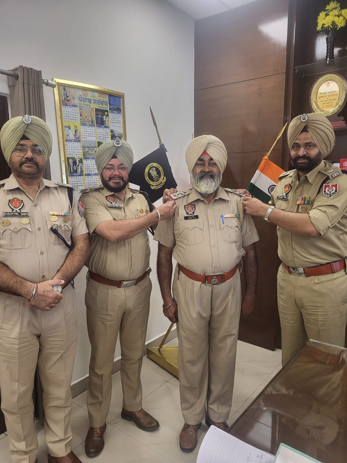 ਏ.ਐਸ.ਆਈ. ਲਖਬੀਰ ਸਿੰਘ ਘਰਿੰਡਾ ਹੋਏ ਪਦ-ਉਨਤ