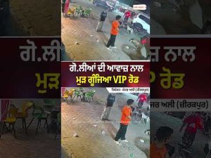 ਗੋ.ਲੀਆਂ ਦੀ ਆਵਾਜ਼ ਨਾਲ ਮੁੜ ਗੂੰਜਿਆ VIP ਰੋਡ