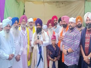 ਮੀਰੀ ਪੀਰੀ ਖ਼ਾਲਸਾ ਚੇਤਨਾ ਮਾਰਚ ਪੁੱਜਾ ਮਾਛੀਵਾੜਾ ਦੀ ਪਵਿੱਤਰ ਧਰਤੀ 'ਤੇ,  ਸੰਗਤਾਂ ਵਲੋਂ ਭਰਵਾਂ ਸਵਾਗਤ