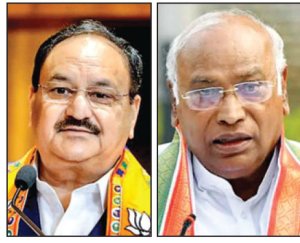 ਹਲਦਵਾਨੀ ਸ਼ੁੱਧੀਕਰਨ ਮਾਮਲੇ ’ਚ ਖੜਗੇ ਨੇ ਐਫ.ਆਈ.ਆਰ. ਕਰਵਾਉਣ ਦੀ ਮੰਗ ਨੂੰ ਲੈ ਕੇ ਨੱਢਾ ਨੂੰ ਲਿਖੀ ਚਿੱਠੀ
