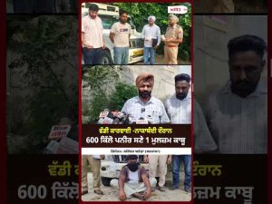 600 Kg Paneer Seized : ਨਾਕਾਬੰਦੀ ਦੌਰਾਨ 600 ਕਿੱਲੋ ਪਨੀਰ ਸਣੇ 1 ਮੁਲਜ਼ਮ ਕਾਬੂ