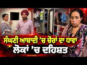 Two Houses Targeted : ਸੰਘਣੀ ਆਬਾਦੀ ’ਚ ਚੋਰਾਂ ਦਾ ਧਾਵਾ, ਲੋਕਾਂ ’ਚ ਦਹਿਸ਼ਤ