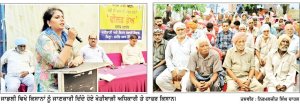 ਖੇਤੀਬਾੜੀ ਵਿਭਾਗ ਵਲੋਂ ਜਾਡਲੀ ਵਿਖੇ ਕੈਂਪ ਲਗਾ ਕੇ ਕਿਸਾਨਾਂ ਨੂੰ ਦਿੱਤੀ ਜਾਣਕਾਰੀ