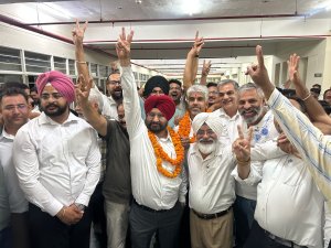 ਐਡਵੋਕੇਟ ਸ਼ਮਸ਼ੇਰ ਸਿੰੰਘ ਭਾਰਦਵਾਜ ਜ਼ਿਲ੍ਹਾ ਬਾਰ ਐਸੋਸੀਏਸ਼ਨ ਦੇ ਪ੍ਰਧਾਨ ਬਣੇ