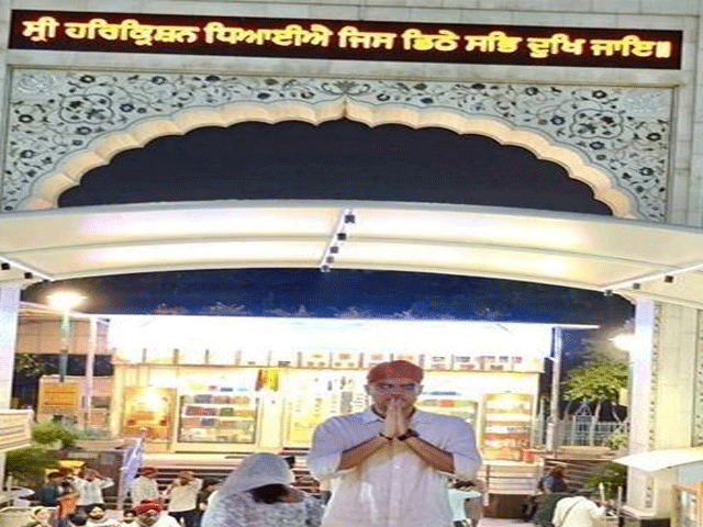 ਪੰਜਾਬ ਦੌਰੇ ਤੋਂ ਪਹਿਲਾਂ ਸਚਿਨ ਪਾਇਲਟ ਨੇ ਗੁਰਦੁਆਰਾ ਬੰਗਲਾ ਸਾਹਿਬ ਵਿਖੇ ਟੇਕਿਆ ਮੱਥਾ