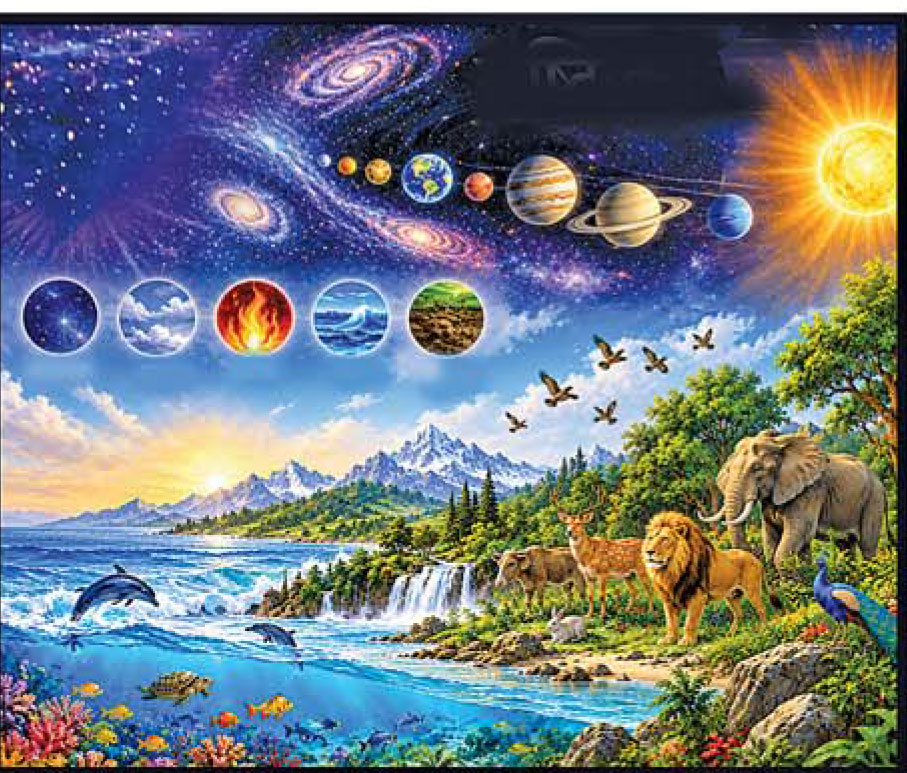 ਸਿ੍ਸ਼ਟੀ ਦੀ ਰਚਨਾ ਸੰਬੰਧੀ ਅਧਿਆਤਮਕ ਵਿਚਾਰਧਾਰਾ