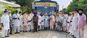 ਮੁੱਖ ਮੰਤਰੀ ਭਗਵੰਤ ਮਾਨ ਦਾ ਉਪਰਾਲਾ ਸ਼ਲਾਘਾਯੋਗ, ਪਿੰਡ ਬਹਿੜਵਾਲ ਤੋਂ ਸ਼ਰਧਾਲੂਆਂ ਦੀ ਬੱਸ ਧਾਰਮਿਕ ਅਸਥਾਨਾਂ ਲਈ ਰਵਾਨਾ