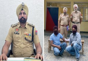ਰਾਮ ਤੀਰਥ ਪੁਲਿਸ ਨੇ ਨਾਕਾਬੰਦੀ ਦੌਰਾਨ 2 ਨਾਜਾਇਜ਼ ਪਿਸਟਲਾਂ ਤੇ ਕਾਰ ਸਮੇਤ ਦੋ ਹਥਿਆਰਬੰਦ ਨੌਜਵਾਨ ਕੀਤੇ ਕਾਬੂ