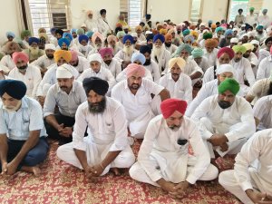 ਸ਼ਹੀਦ ਫੌਜੀ ਲਵਪ੍ਰੀਤ ਸਿੰਘ ਦਾ ਸ਼ਰਧਾਂਜਲੀ ਸਮਾਗਮ ਅਤੇ ਅੰਤਿਮ ਅਰਦਾਸ ਕਰਵਾਈ ਗਈ