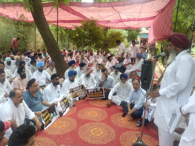 ਬਿਜਲੀ ਕੱਟਾਂ ਖ਼ਿਲਾਫ਼ ਸ਼੍ਰੋਮਣੀ ਅਕਾਲੀ ਦਲ(ਬ) ਵਲੋਂ ਧਰਨੇ