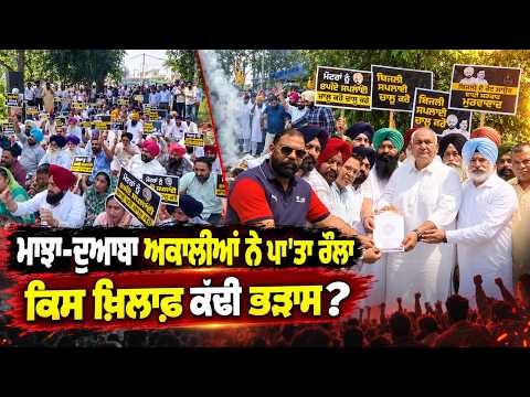 Akali Leaders Upset Over Party Matters : Majha-Doaba ਅਕਾਲੀਆਂ ਨੇ ਪਾ'ਤਾ ਰੌਲਾ ਕਿਸ ਖ਼ਿਲਾਫ਼ ਕੱਢੀ ਭੜਾਸ