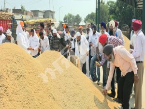 ਅਜਨਾਲਾ ਮੰਡੀ ’ਚ ਬਾਸਮਤੀ ਦੇ ਘੱਟ ਭਾਅ ਨੂੰ ਲੈ ਕੇ ਘਮਾਸਾਨ, ਖੁੱਲ੍ਹੀ ਬੋਲੀ ਸ਼ੁਰੂ