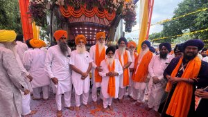 ਮੀਰੀ ਪੀਰੀ ਖਾਲਸਾ ਮਾਰਚ ਦਾ ਤੀਜਾ ਪੜਾਅ ਤਖਤ ਸ੍ਰੀ ਕੇਸਗੜ੍ਹ ਸਾਹਿਬ ਤੋਂ ਖਾਲਸਾਈ ਰਵਾਇਤਾਂ ਅਤੇ ਜੈਕਾਰਿਆਂ ਦੀ ਗੂੰਜ ਨਾਲ ਹੋਇਆ ਰਵਾਨਾ