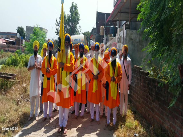 ਸ੍ਰੀ ਗੁਰੂ ਨਾਨਕ ਦੇਵ ਜੀ ਦੇ ਵਿਆਹ ਪੁਰਬ 'ਤੇ  ਸਜਾਇਆ ਗਿਆ ਨਗਰ ਕੀਰਤਨ