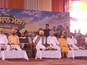 ਪੰਜਾਬ ਖੇਤੀਬਾੜੀ ਯੂਨੀਵਰਸਿਟੀ ਦੇ ਕਿਸਾਨ ਮੇਲੇ ਵਿਚ ਪਹੁੰਚੇ ਮੁੱਖ ਮੰਤਰੀ ਭਗਵੰਤ ਸਿੰਘ ਮਾਨ