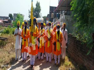 ਸ੍ਰੀ ਗੁਰੂ ਨਾਨਕ ਦੇਵ ਜੀ ਦੇ ਵਿਆਹ ਪੁਰਬ 'ਤੇ  ਸਜਾਇਆ ਗਿਆ ਨਗਰ ਕੀਰਤਨ