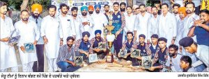 ਪਿੰਡ ਸੇਖਵਾਂ ਦਾ 10ਵਾਂ ਕਾਸਕੋ ਕ੍ਰਿਕਟ ਟੂਰਨਾਮੈਂਟ ਢੀਮਾਂਵਾਲੀ ਦੀ ਟੀਮ ਨੇ ਜਿੱਤਿਆ