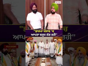Punjab Power Play l "ਭਾਜਪਾ ਪੰਜਾਬ 'ਚ ਆਪਣਾ ਵਜੂਦ ਲੱਭ ਰਹੀ"
