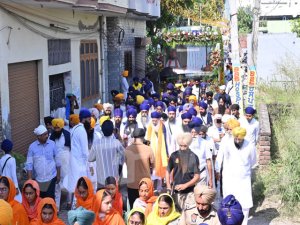 ਮੀਰੀ ਪੀਰੀ ਖਾਲਸਾ ਮਾਰਚ ਦੀ ਟਾਂਡਾ ਤੋਂ ਅਗਲੇ ਪੜਾਅ ਲਈ ਹੋਈ ਆਰੰਭਤਾ