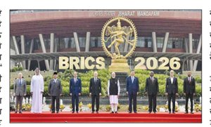 ਭਾਰਤ ਨੂੰ  ਬਿ੍ਕਸ ਵਿਚ ਸੰਤੁਲਨ ਬਣਾ ਕੇ ਚੱਲਣਾ ਪਵੇਗਾ