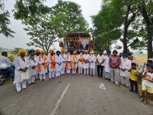 ਮੀਰੀ-ਪੀਰੀ ਮਾਰਚ ਦਾ ਕਲੇਰ ਮਾਂਗਟ, ਡੱਡੀਆਂ ਤੇ ਮਜੀਠਾ ਵਿਖੇ ਕੀਤਾ ਨਿੱਘਾ ਸਵਾਗਤ