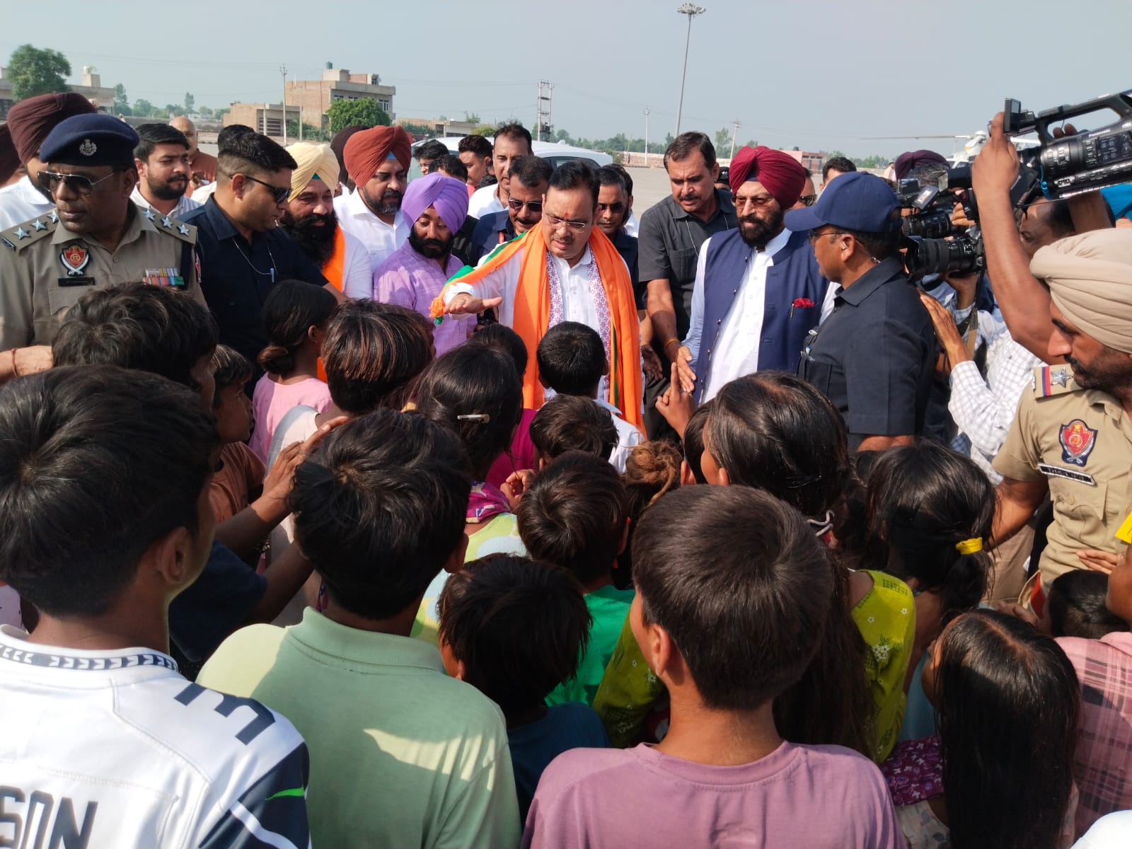 ਰਾਜਸਥਾਨ ਦੇ ਮੁੱਖ ਮੰਤਰੀ ਭਜਨ ਲਾਲ ਸ਼ਰਮਾ ਗੁਰੂ ਹਰ ਸਹਾਏ ਪਹੁੰਚੇ