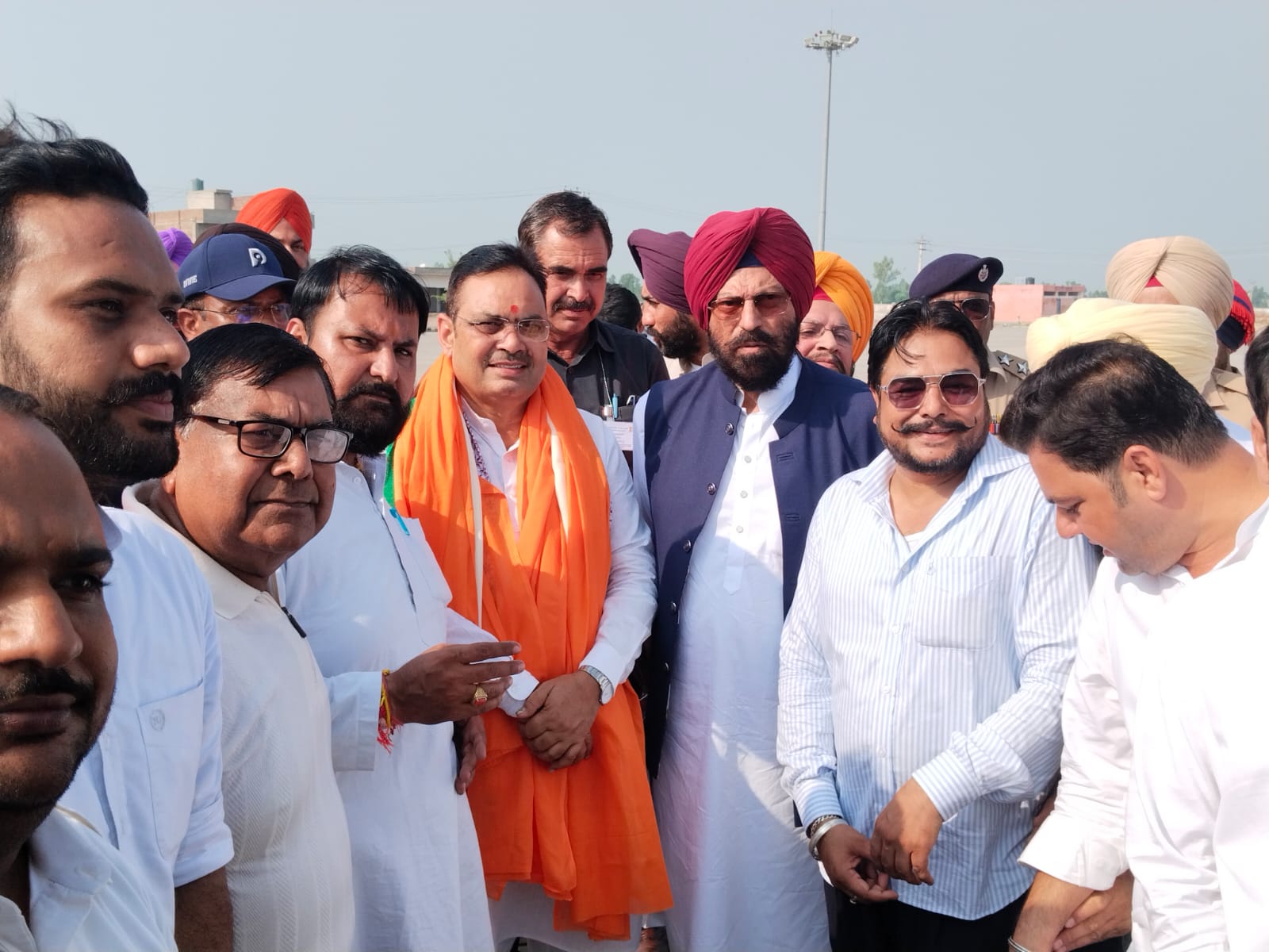 ਰਾਜਸਥਾਨ ਦੇ ਮੁੱਖ ਮੰਤਰੀ ਭਜਨ ਲਾਲ ਸ਼ਰਮਾ ਗੁਰੂ ਹਰ ਸਹਾਏ ਪਹੁੰਚੇ