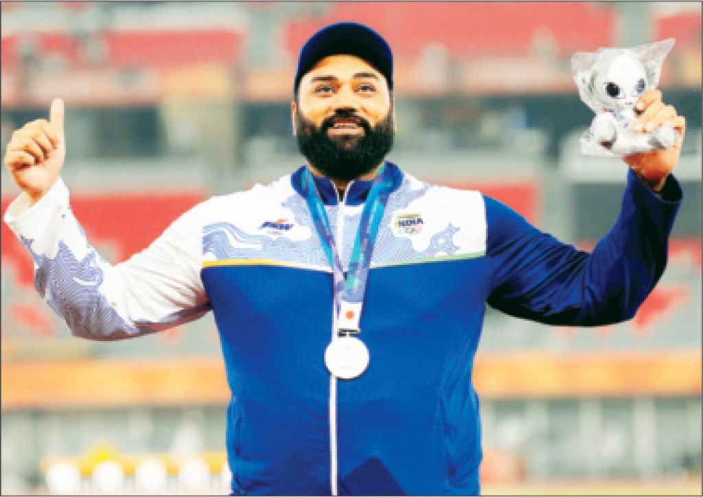 ਸ਼ਾਟਪੁਟ : ਤਜਿੰਦਰਪਾਲ ਸਿੰਘ ਤੂਰ ਨੂੰ ਚਾਂਦੀ ਦੇ ਤਗਮੇ ਨਾਲ ਕਰਨਾ ਪਿਆ ਸਬਰ
